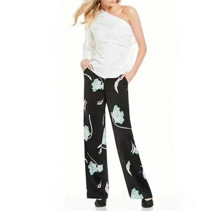 1. State Ruffle Edge One‎ Shoulder Shirting Top